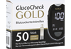 GlucoGold® Blutzuckerteststreifen (2 x 25 Teste)